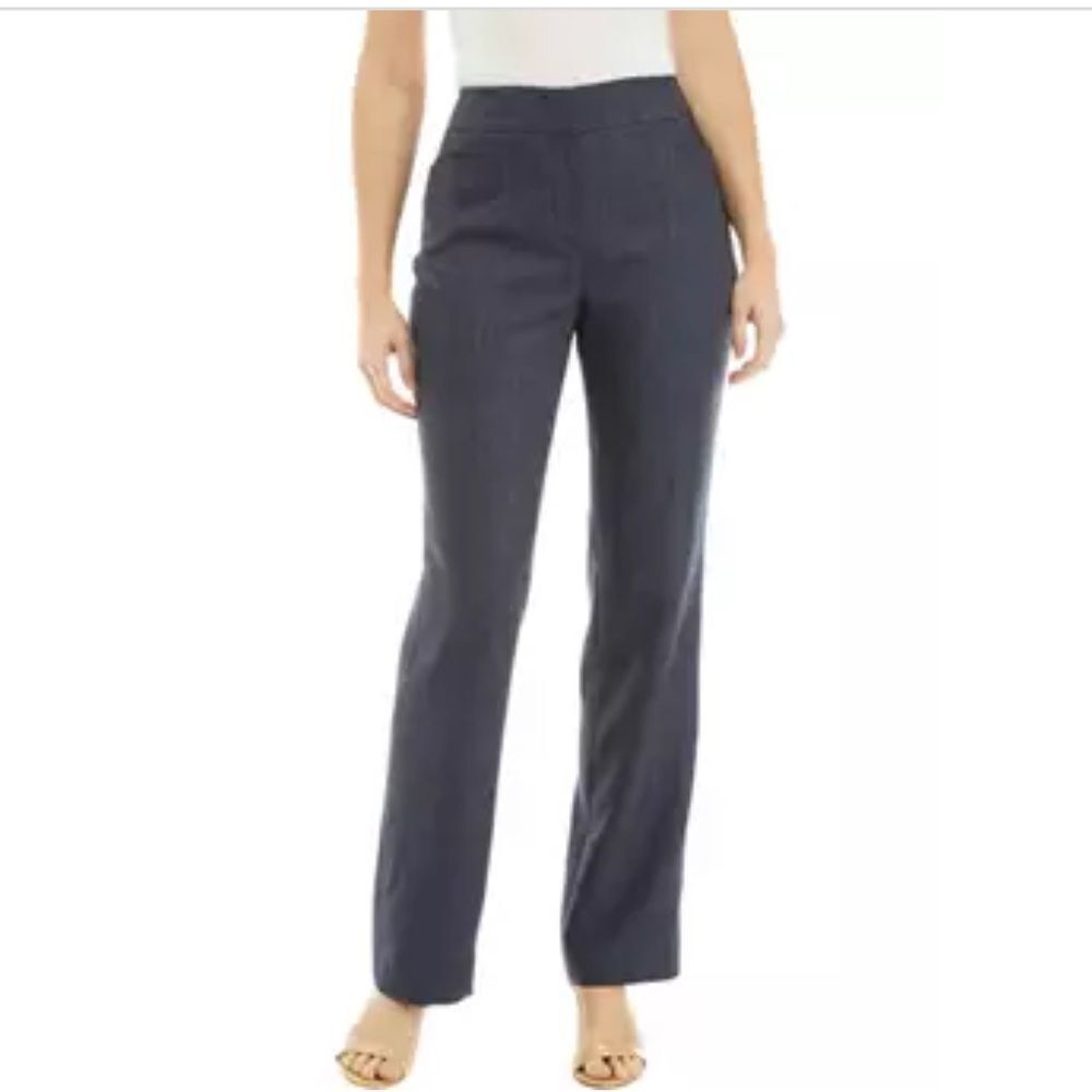 NWT Kasper Women’s  Fly Front L Pocket Trouser Pants Size 14